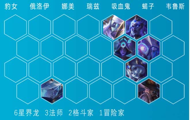 云顶之弈S7阵容抢先看 本期推荐星界龙阵容推荐