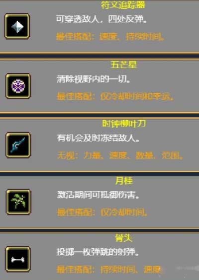吸血鬼最新幸存者超武合成表材料详情