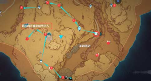 原神3.1草神瞳位置大全-草神瞳收集路线图一览