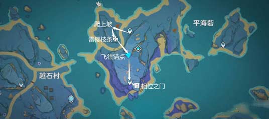 原神清籁逐雷记其二镇石怎么转任务解密图