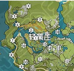 原神岩神瞳分布在什么地点-岩神瞳位置分布图2023