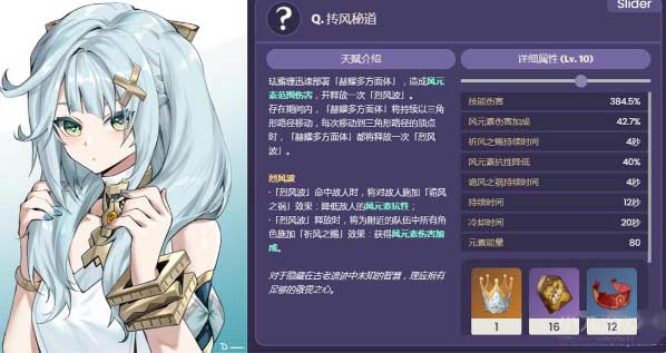 原神珐露珊技能爆料-珐露珊技能及命座效果一览