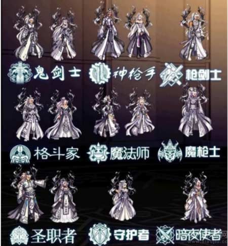 dnf天空套都叫什么名字-天空套1到12套外观图片大全