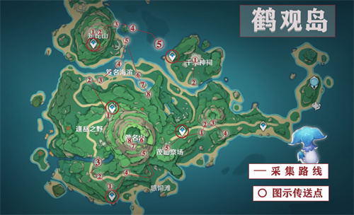 原神幽灯蕈除了鹤观还有哪里有 幽灯蕈位置分布(图文)
