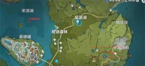 原神小灯草在哪里采集 小灯草采集路线分享