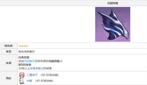 原神龙嗣伪鳍可以买吗