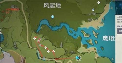 原神小灯草在哪里采集 小灯草采集路线分享