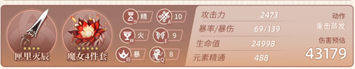 原神胡桃毕业面板是多少 胡桃毕业伤害一览