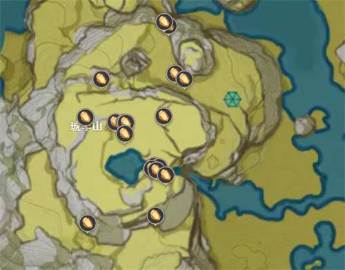 原神石珀采集地点地图 石珀位置分布图一览