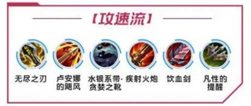 英雄联盟手游金克斯怎么出装