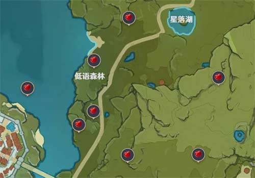 原神苹果采集点在哪 苹果位置分布图