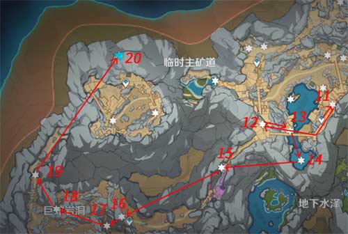 原神层岩巨渊流明晶石位置一览 流明晶石位置大全