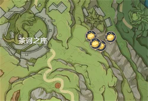 原神月莲采集点一览 月莲位置分布图