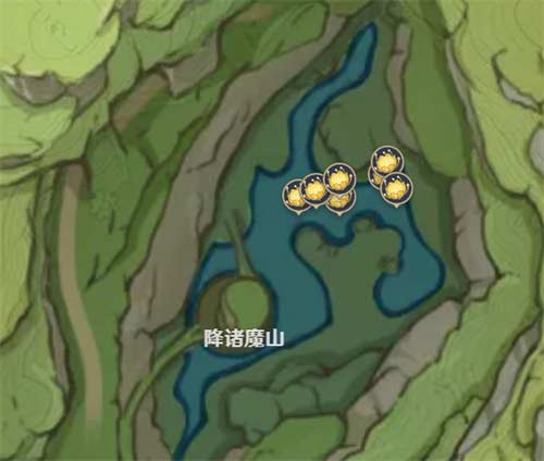 原神月莲采集点一览 月莲位置分布图