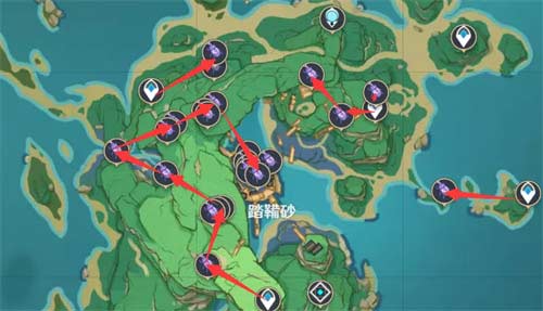 原神鬼兜虫采集路线图 鬼兜虫在哪里抓分享