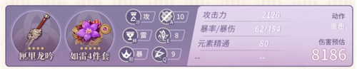 原神刻晴90级毕业面板属性介绍 刻晴什么面板算毕业