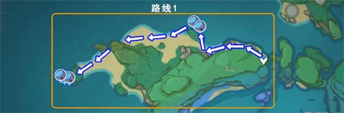 原神海灵芝采集路线图 2022稻妻海灵芝采集点在哪
