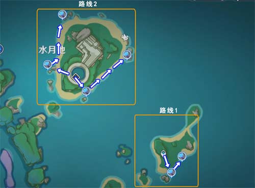 原神海灵芝采集路线图 2022稻妻海灵芝采集点在哪