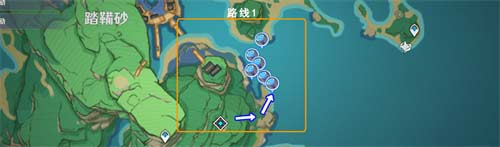 原神海灵芝采集路线图 2022稻妻海灵芝采集点在哪
