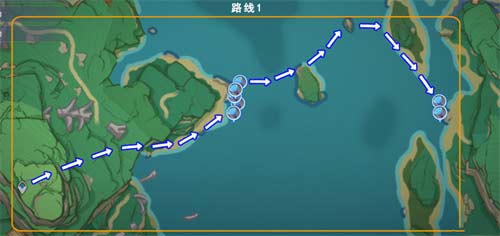 原神海灵芝采集路线图 2022稻妻海灵芝采集点在哪
