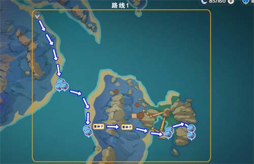 原神海灵芝采集路线图 2022稻妻海灵芝采集点在哪