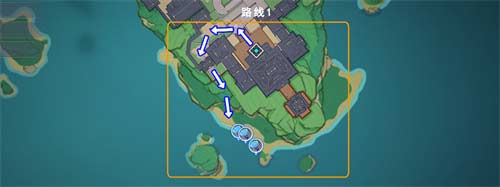 原神海灵芝采集路线图 2022稻妻海灵芝采集点在哪