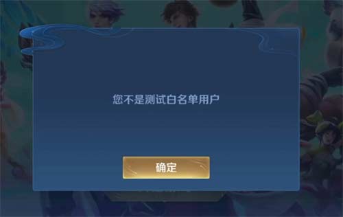 王者荣耀体验服白名单是什么意思