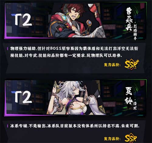镇魂街天生为王角色强度一览 角色节奏榜