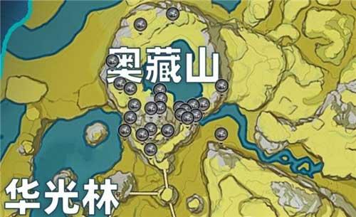 原神白铁块哪里多 白铁矿具体位置分布图
