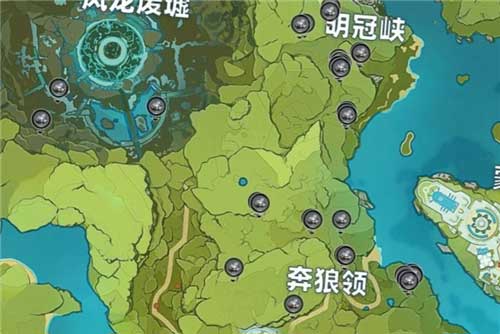 原神白铁块哪里多 白铁矿具体位置分布图