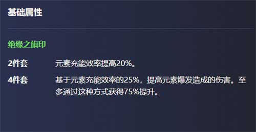原神雷神国家队香菱圣遗物怎么选