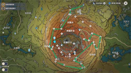 2023原神清心采集路线图 清心哪里多