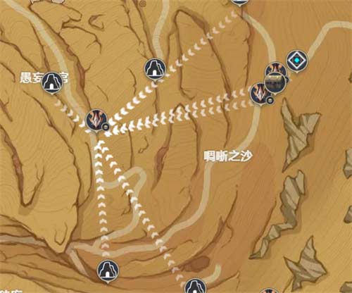 原神圣骸兽位置在哪 圣骸兽位置分布图