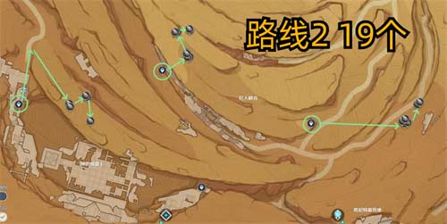 原神沙脂蛹采集路线图 沙脂蛹位置分布图