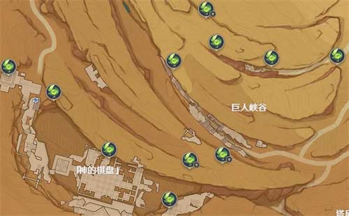 原神须弥千壑沙地草神瞳分布图 3.4草神瞳位置一览