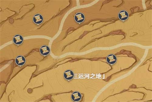 原神千壑沙地圣章石位置大全 3.4圣章石位置分布图