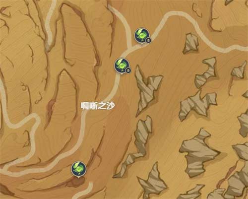 原神须弥千壑沙地草神瞳分布图 3.4草神瞳位置一览