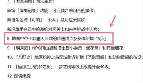 原神地图锚点上的图标是什么意思 锚点标识含义解析