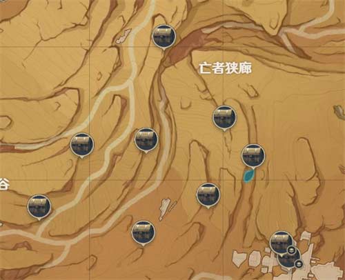 原神千壑沙地宝箱大全 千壑沙地宝箱位置一览