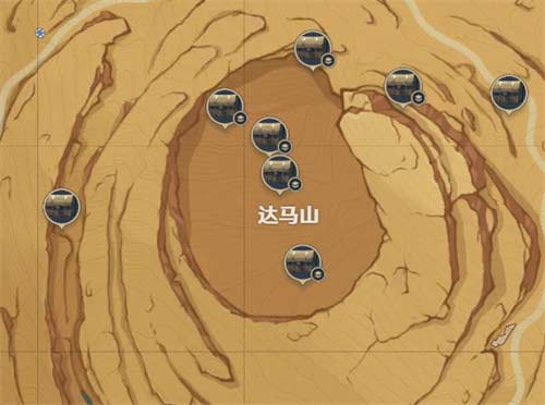 原神千壑沙地宝箱大全 千壑沙地宝箱位置一览