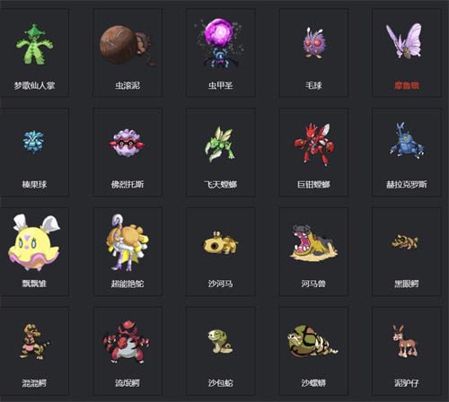 宝可梦朱紫精灵图鉴 宝可梦编号大全