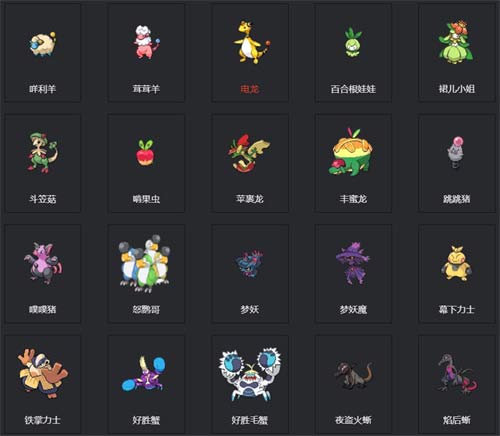 宝可梦朱紫精灵图鉴 宝可梦编号大全