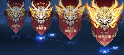 王者荣耀段位排列图片 段位标志大全