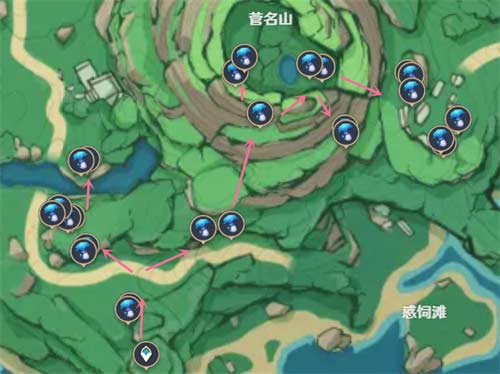 2023原神幽灯蕈位置在哪 幽灯蕈采集路线一览