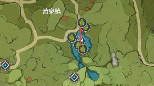 2023原神青蛙在哪 青蛙采集路线图