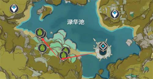 2023原神青蛙在哪 青蛙采集路线图
