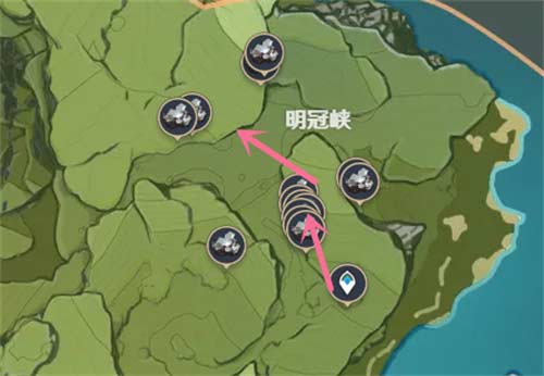 2023原神白铁块哪里多 白铁块采集路线图