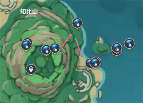 2023原神幽灯蕈位置在哪 幽灯蕈采集路线一览