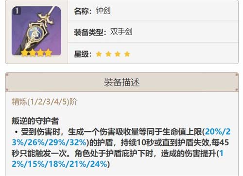 原神迪希雅武器推荐 迪希雅用什么四星武器
