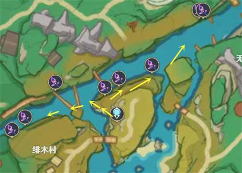 2023原神鸣草位置在哪 鸣草采集路线图